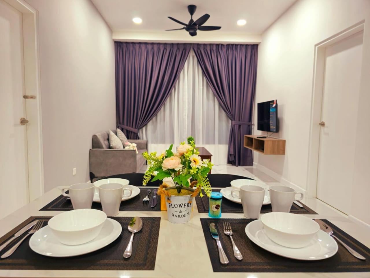 Apartemen Cubic Botanical 2房1厕舒适与齐全设备适合家庭 Kuala Lumpur